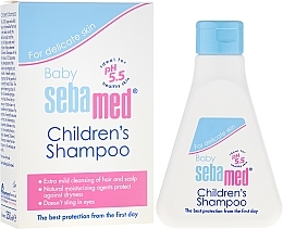 Baby Hair Shampoo - Sebamed Baby Shampoo — photo N3