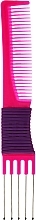 Fragrances, Perfumes, Cosmetics Prong Hair Comb, 1581, pink-purple - Top Choice