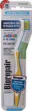 Medium Kids Toothbrush "Perfect Cleansing", white & yellow - Biorepair Curve Oral Care Pro — photo N2