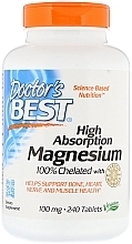 High Absorption Magnesium, 100 mg, tablets - Doctor's Best — photo N4