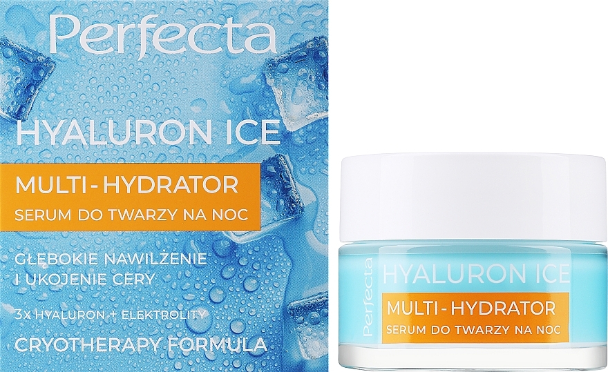 Night Face Serum - Perfecta Hyaluron Ice Multi-hydrator Serum — photo N2