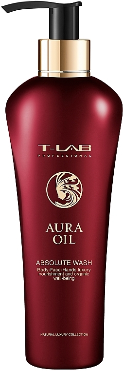 Hair and Body Gel Shampoo - T-Lab Professional Aura Oil Absolute Wash — photo N2