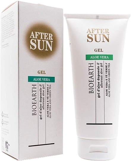 Aloe Vera After Sun Gel - Bioearth Aftersun Aloe Vera Gel — photo N1