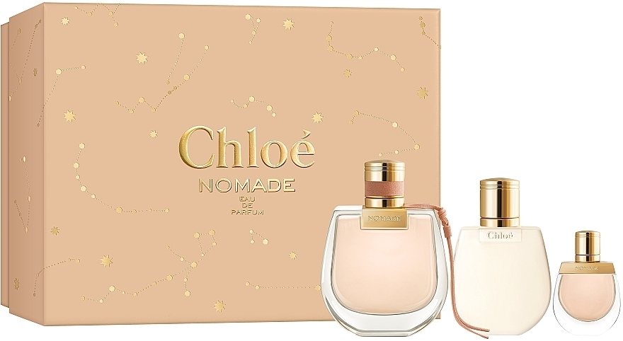 Chloe Nomade - Set (edp/75ml + b/lot/100ml + edp/mini/5ml) — photo N1