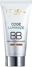 Fragrances, Perfumes, Cosmetics BB Face Cream - L'Oreal Paris Code Luminize BB Cream SPF 15