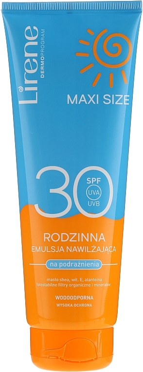 Sun Care Emulsion - Lirene Sun Care Moisturizing Emulsion SPF30 — photo N1