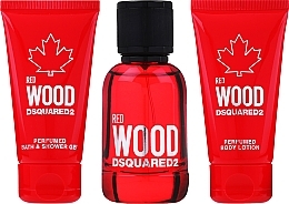 Dsquared2 Red Wood - Set (edt/50ml + sh/gel/50ml + b/lot/50ml) — photo N18