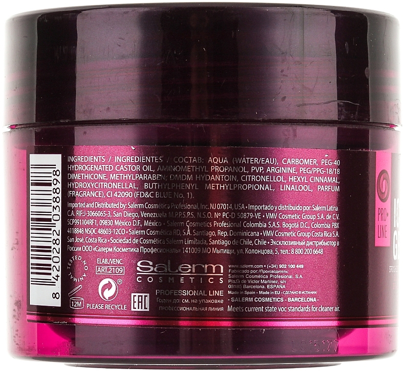 Hair Gel - Salerm Pro Line Ice Gel — photo N2