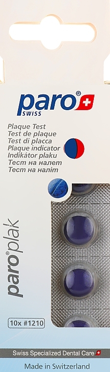 Plaque Indicator Tablets - Paro Swiss Plak2 — photo N3