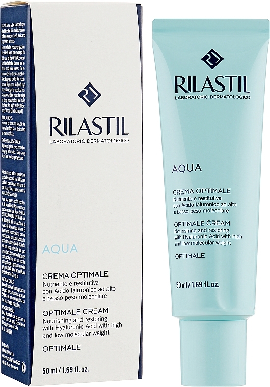 Nourishing Water Rebalancing Cream for Normal & Dry Skin - Rilastil Aqua Crema — photo N12