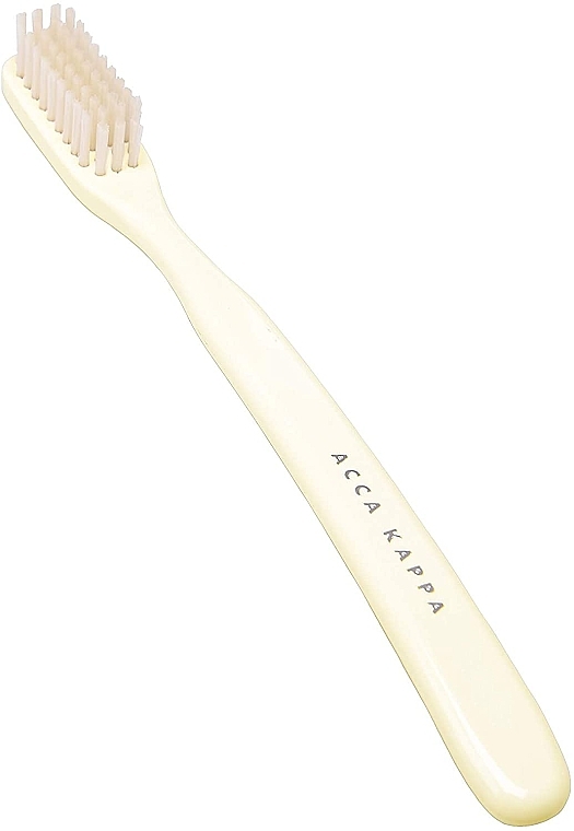 Toothbrush - Acca Kappa Vintage Collection Nylon Soft Toothbrush White — photo N1