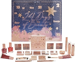 Fragrances, Perfumes, Cosmetics Advent Calendar Set, 25 products - Q-KI 24 Days Of Beauty