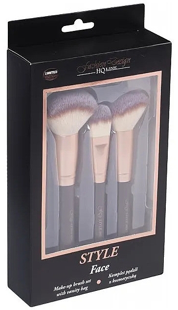 Makeup Brush Set - Top Choice Fashion Design HQ Line Style Face — photo N1