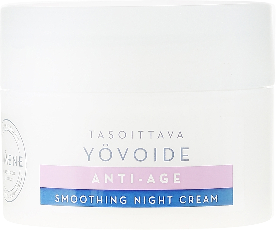 Rejuvenating Night Cream for All Skin Types - Lumene Klassikko Anti-Age Smoothing Night Cream — photo N6