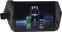 Fragrances, Perfumes, Cosmetics Set - Schwarzkopf Men (h/powder/10ml + shmp/250ml + deo/50ml + bag)