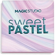 Eyeshadow Palette - Magic Studio Sweet Pastel 9 Color — photo N1
