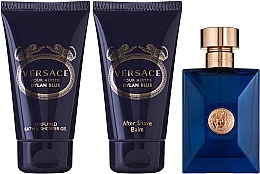 Versace Pour Homme Dylan Blue - Set (edt/50ml + 50ash/b + 50sh/g) — photo N10