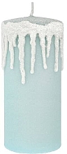 Fragrances, Perfumes, Cosmetics Icicles Decorative Candle, dark blue, 7x18cm - Artman