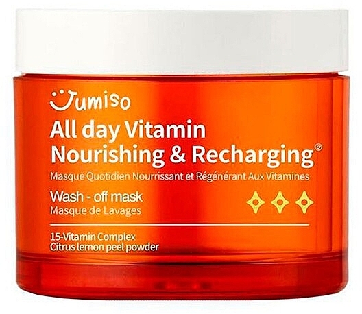 ナリシング ビタミン マスク - Jumiso All Day Vitamin Nourishing&Recharging Wash-Off Mask	 — photo N1