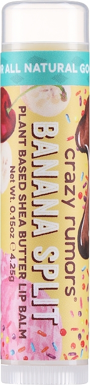 Crazy Rumors - Banana Split Lip Balm — photo N1