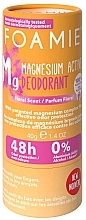 Fragrances, Perfumes, Cosmetics Deodorant Stick - Foamie Magnesium Active Deodorant 48h Floral Scent
