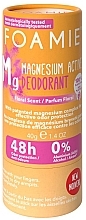 Deodorant Stick - Foamie Magnesium Active Deodorant 48h Floral Scent — photo N1