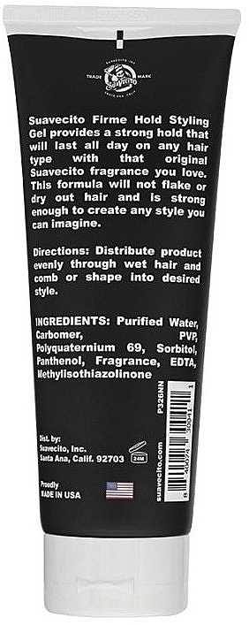 Styling Gel - Suavecito Firme Hold Styling Gel — photo N2