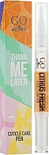 Fragrances, Perfumes, Cosmetics Cuticle Oil - GO Active Thank Me Later Citrus Fresh Cuticle Care Pen