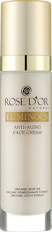 Anti-Aging Face Cream - Bulgarian Rose Rose D'or Luminous Anti-Aging Face Cream — photo N2
