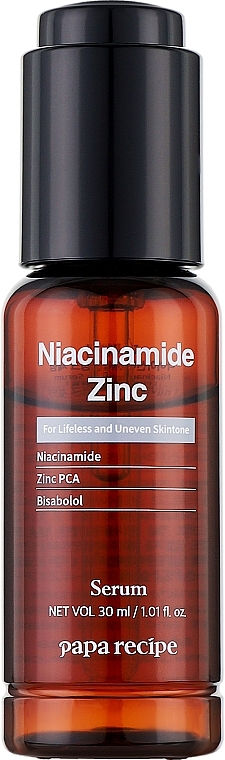 Brightening Serum with Niacinamide & Zinc - Papa Recipe Niacinamide Zinc Serum — photo N1