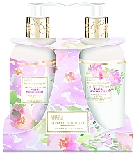 Fragrances, Perfumes, Cosmetics Set - Baylis & Harding Royal Bouquet Rose & Honeysuckle (b/lot/300ml + soap/300ml)