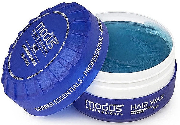 Hair Wax - Modus Professional Extra Dynamic Control Blue Aqua Series — photo N1