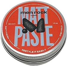 Fragrances, Perfumes, Cosmetics Strong Hold Matte Hair Paste - Men Rock Matt Paste High Hold Matt Finish