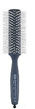 Fragrances, Perfumes, Cosmetics Hair Brush with White Nylon Bristles, d27mm, blue - 3ME Maestri Soft Touch