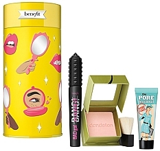 Fragrances, Perfumes, Cosmetics Set - Benefit Life Is A Pretty Party Set (mascara/8.5g + powder/7g + primer/mini/7.5ml)