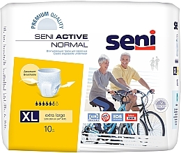 XL diapers-briefs for adults, 120-160 cm, 10 pcs - Active Art Normal Extra Large — photo N1