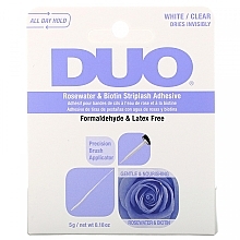 False Lash Glue with Biotin - Ardell Duo Rosewater & Biotin Striplash Adhesive — photo N12