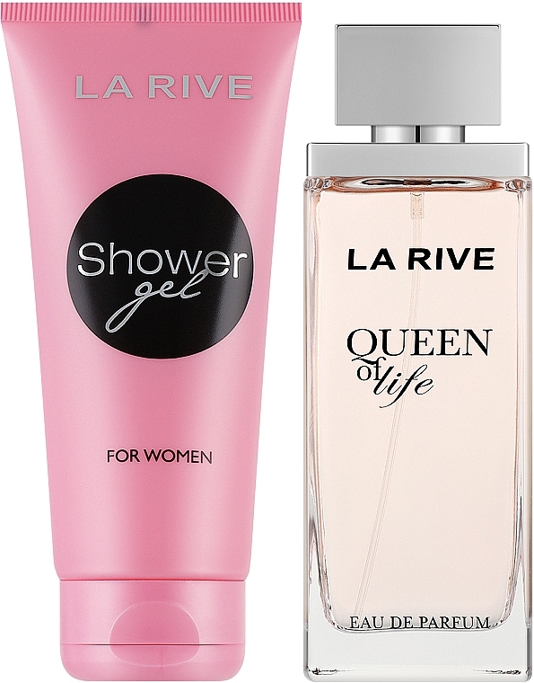 La Rive Queen Of Life - Set (edp/75ml+sh/gel/100ml) — photo N2