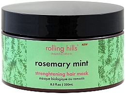 Rosemary & Mint Strengthening Hair Mask - Rolling Hills Rosemary Mint Strenghtening Hair Mask — photo N1