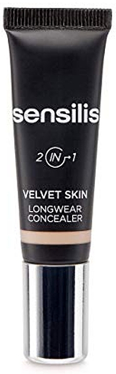 Concealer - Sensilis Velvet Skin 2 In 1 Longwear Concealer — photo N1