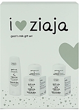 Fragrances, Perfumes, Cosmetics Set - Ziaja Goat Milk Gift Set (d/cr/50ml + n/cr/50ml + h/cr/80ml)