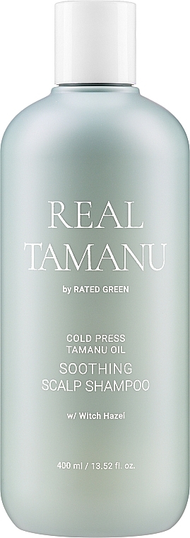 Soothing Shampoo with Tamanu Oil - Rated Green Real Tamanu Cold Pressed Tamanu Oil Soothing Scalp Shampoo — photo N1