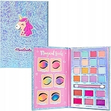Eyeshadow and Lip Gloss Palette - Martinelia Little Unicorn Beauty Book — photo N1