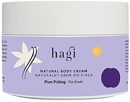 Fragrances, Perfumes, Cosmetics Plum Body Cream - Hagi Plum Picking Natural Body Cream