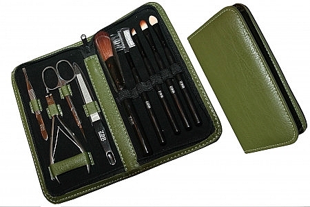 Manicure Set, 9 tools, ZBR 050 - Zauber — photo N1