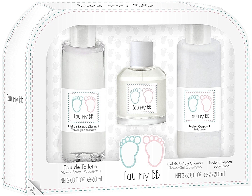 Eau My BB - Set (edp/60ml + b/lot/200 + sh/gel/200ml) — photo N1