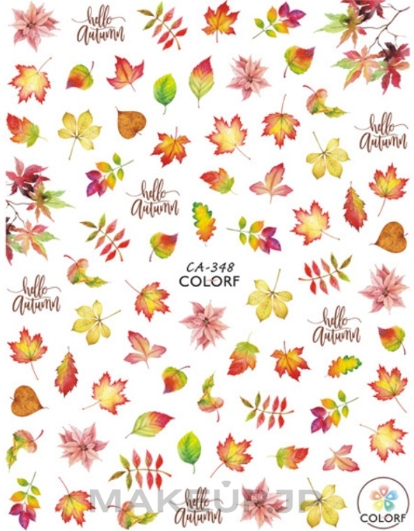 Nail Stickers "Autumn" - Deni Carte — photo CA-348