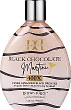 Solarium Cream with Mega-Dark Bronzers, Wheat Germs & Peptides - Tan Incorporated Martini 400X Double Dark Black Chocolate — photo N3