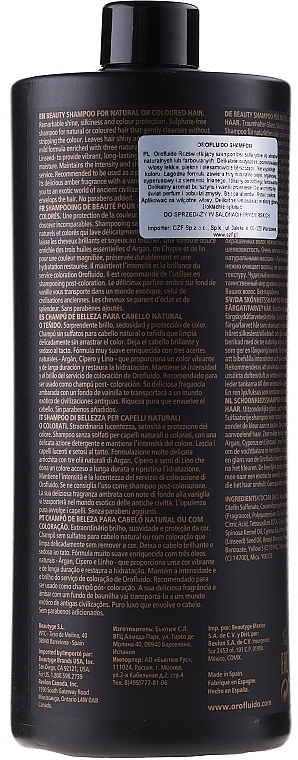 Hair Beauty Shampoo - Orofluido Shampoo — photo N5