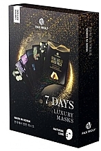 Fragrances, Perfumes, Cosmetics Sheet Mask Set, 7 products - Pax Moly 7 Days Luxury Masks Set